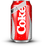 a can of New Coke